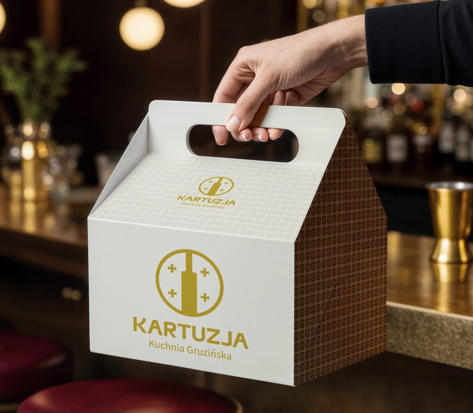 Identyfikacja wizualna restauracji gruzińskiej