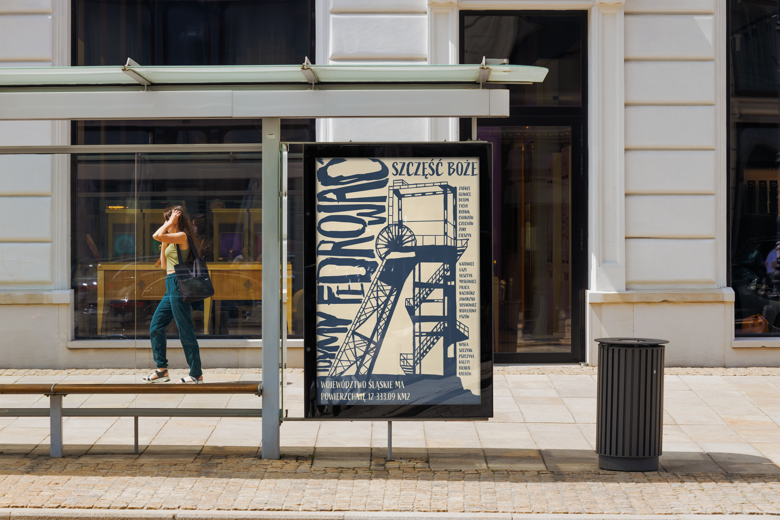 Plakat Idymy Fedrować