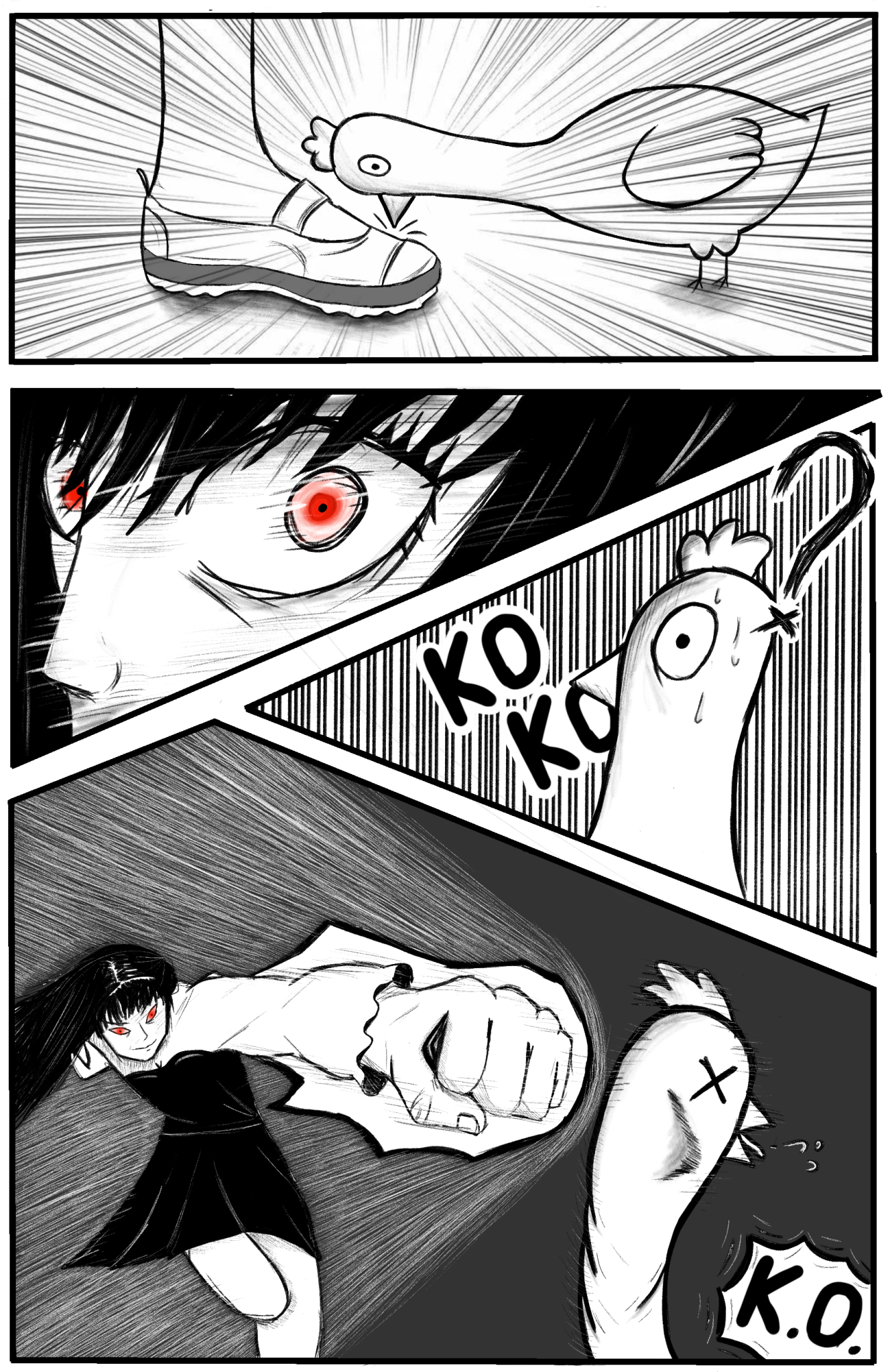 komiks-w-stylu-mangi-ilustracja