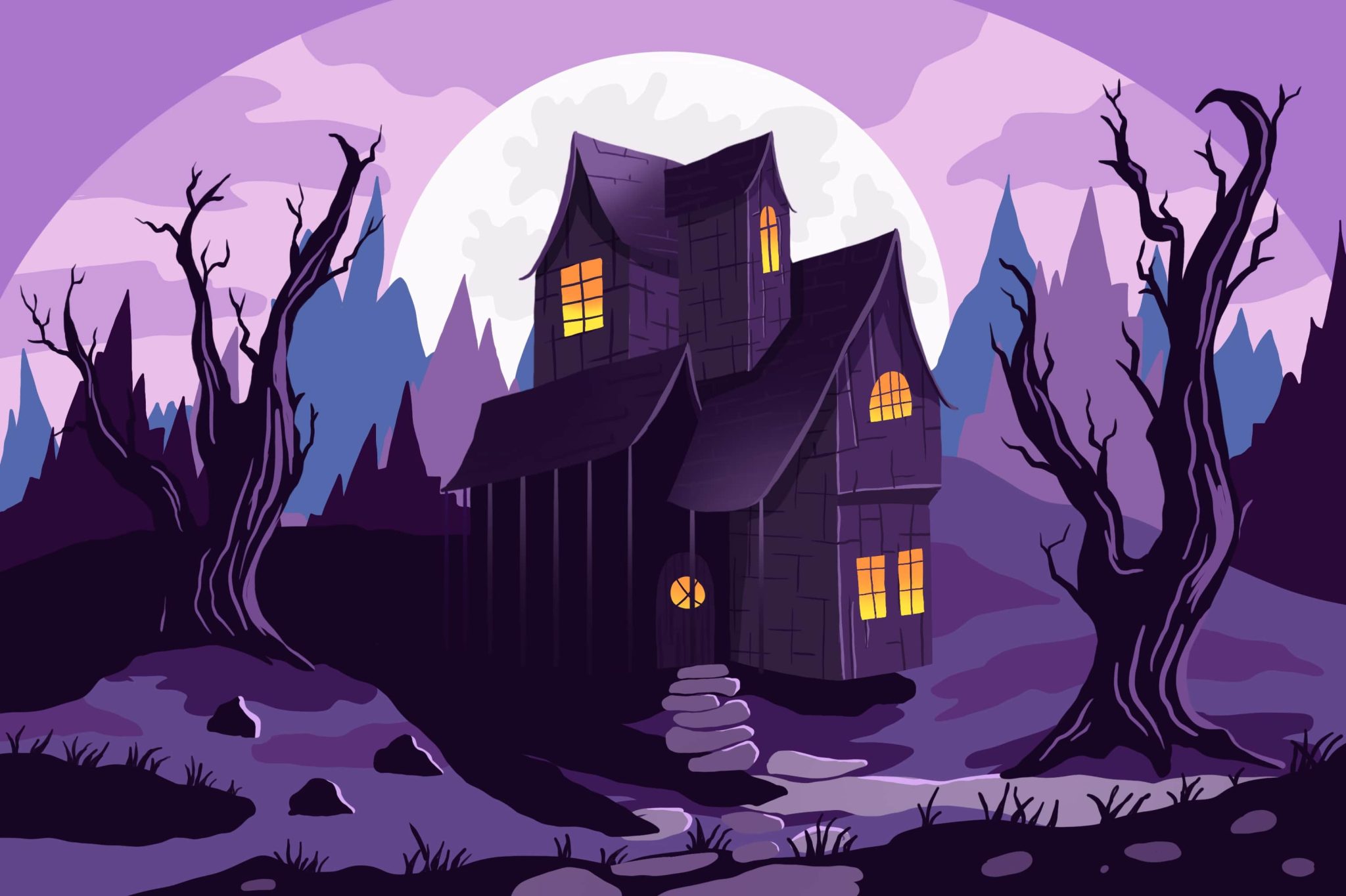 halloween-house-ilustracja-artisma