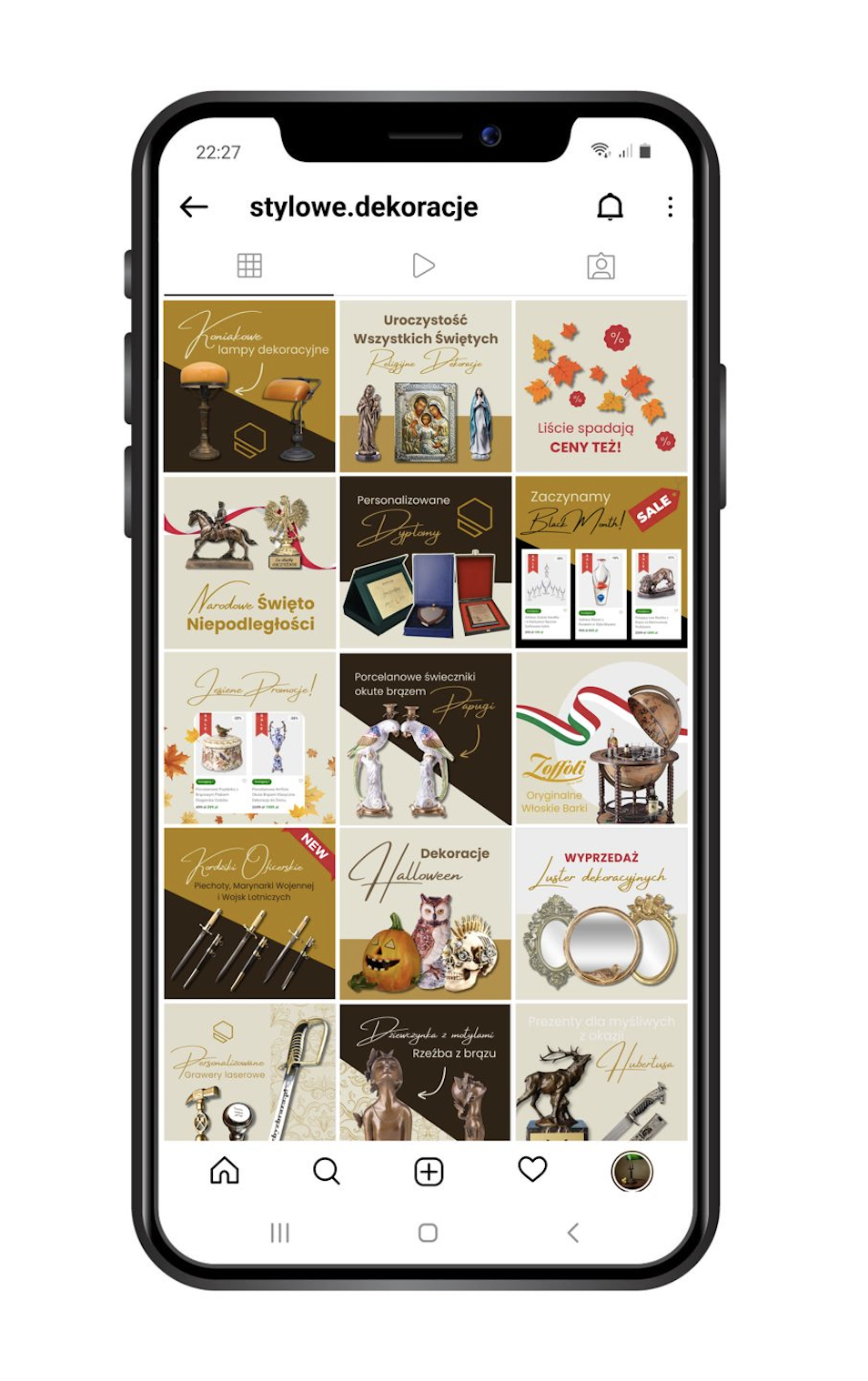 stylowe dekoracje post