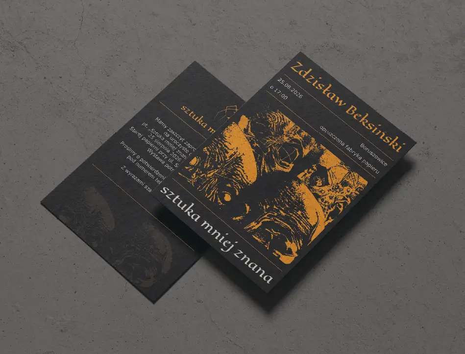 Wystawa prac Zdzisława Beksińskiego