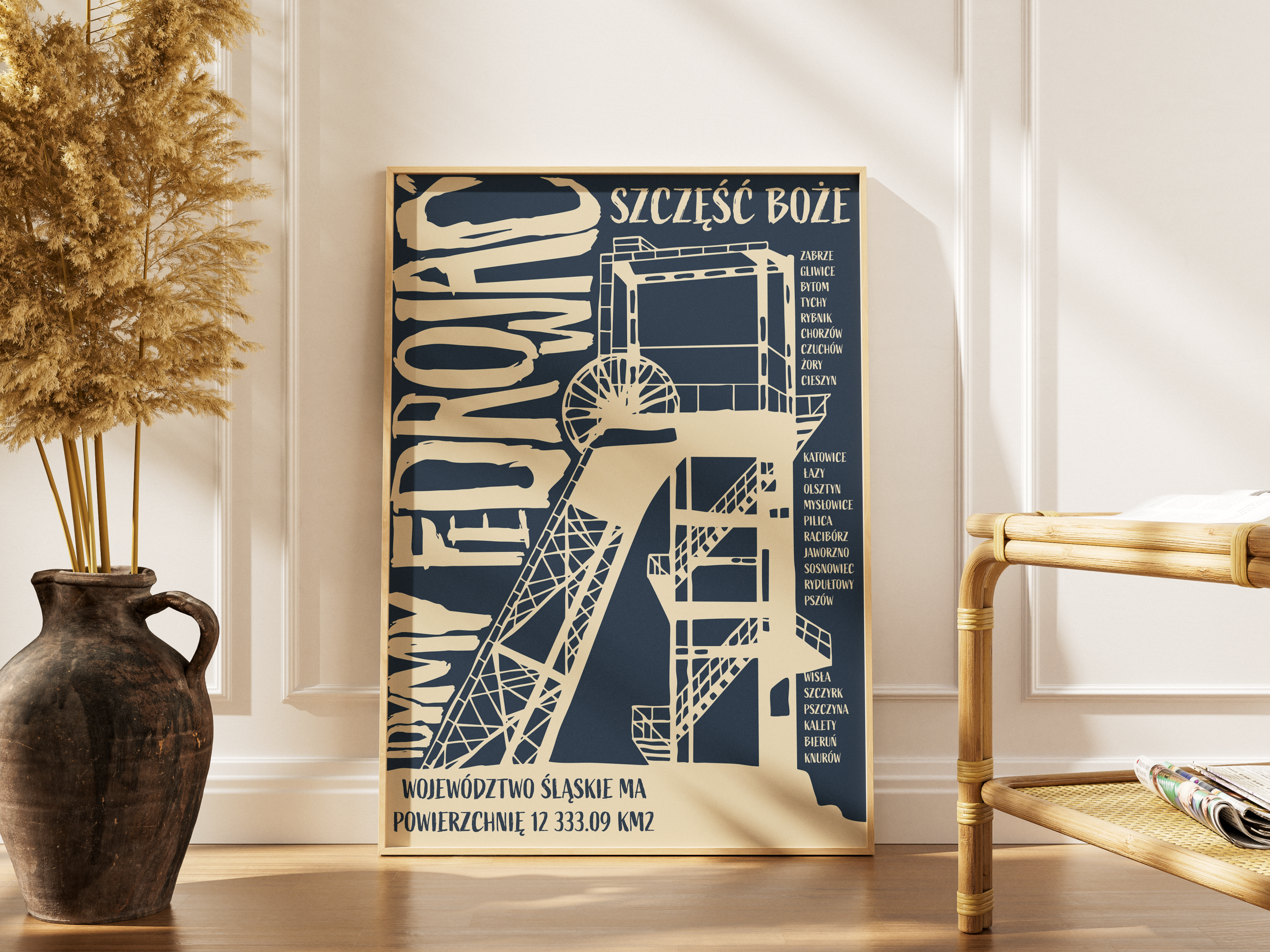 Plakat Idymy Fedrować