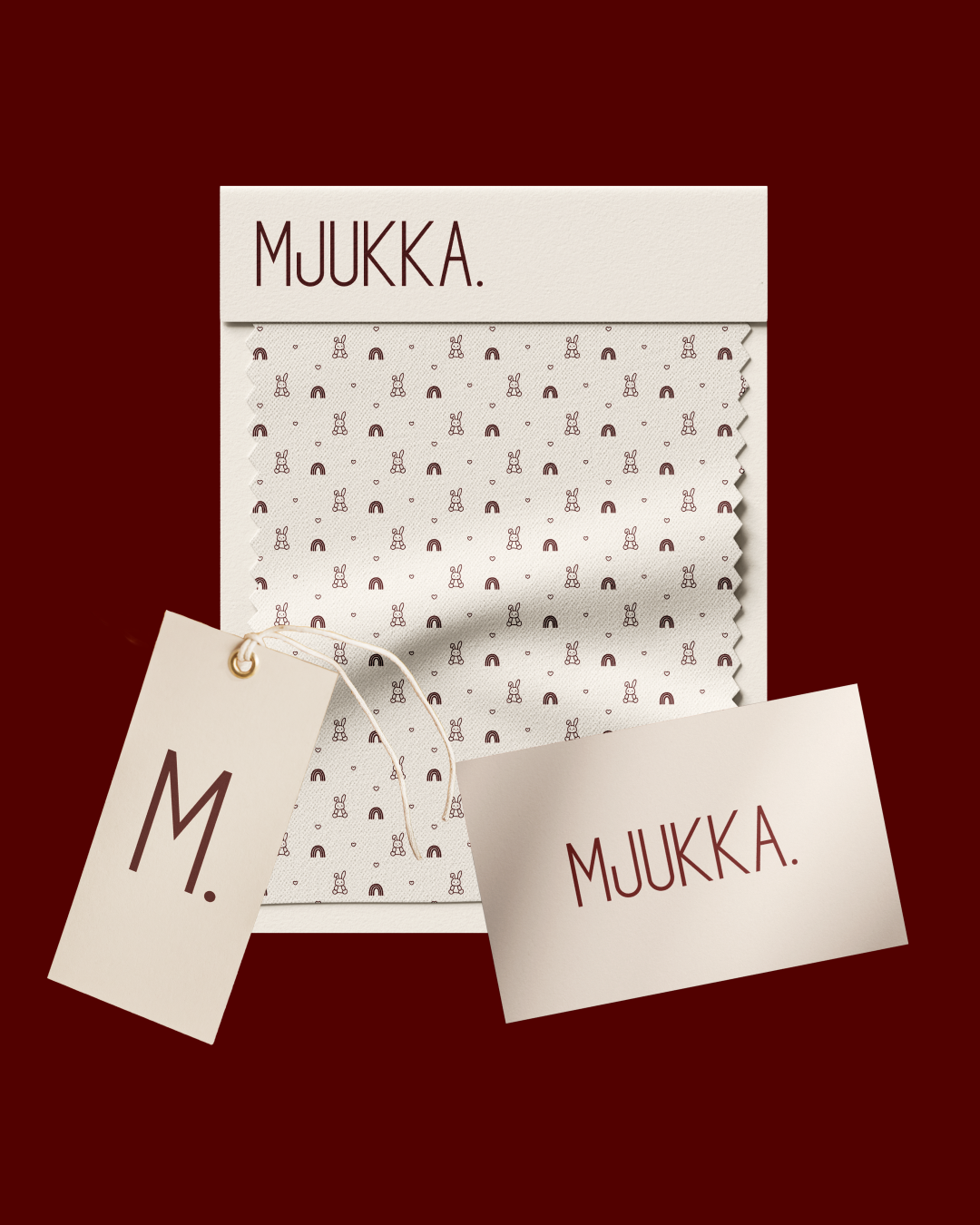 Identyfikacja wizualna marki dziecięcej „Mjukka”
